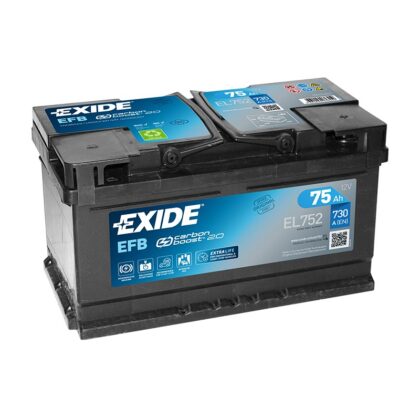 AKUMULATOR EXIDE 75AH START&STOP EFB EL752 1