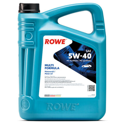 Motorno olje ROWE 5W-40 MULTI-FORMULA 5L